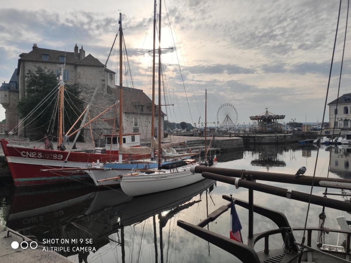 Proche Honfleur Gite Avec Piscine Équemauville Exterior foto